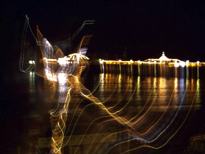 Brighton Pier - Long Exposure, Swirl and Ghost