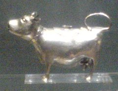 Silver Cow Creamer