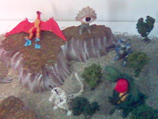 Destroy All Monsters Diorama