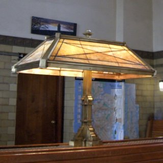 Lamp in Morristown Train Station