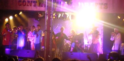 The Destroyers - Last band on stage at Glastonbury 2008