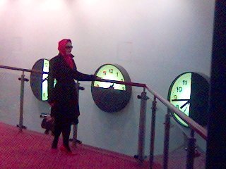 Red Lady (Warwick Arts Centre Clocks)