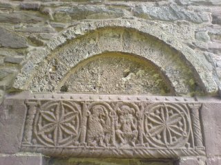Carvings on Church Doorway