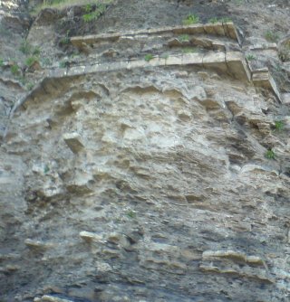 Sculpted Cliffs - Rossnowlagh Beach