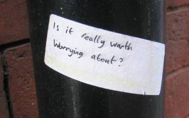 Is it really worth worrying about?